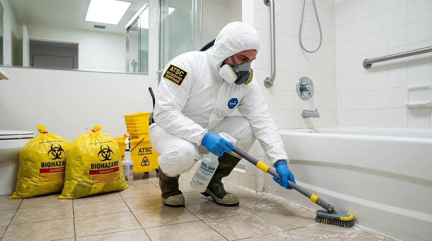 Decontamination equipment deployed for Blood Cleanup in Red Wing